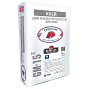 Клей Геркулес для ячеистого бетона GM-15 25кг
