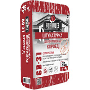 Штукатурка Геркулес GТ-31 Короед белая 25кг.