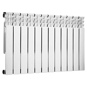 Радиатор Rommer бимет. 12 сек. 350/80