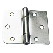 Скоба под винт нейлон 6мм (50шт) Rexant черная