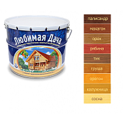 Текст.покрытие "Любимая дача" Махагон 2,7л.