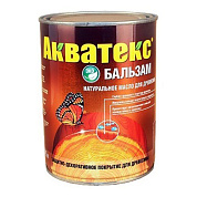 Защитн. декоративн. покрытие "Акватекс" бальзам дуб 0,75л