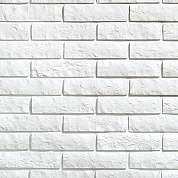 Состаренный кирпич белый
