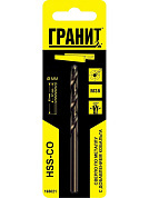 Сверло по металлу HSS-Co 6*93/57 Гранит (165022)