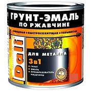 Грунт-эмаль по ржавчине "Dali" зеленый 0,75л