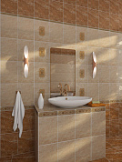 Плитка обл. Непал 250*350мм беж/корич