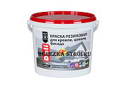 Краска фасадная резиновая 3кг в ассорт.