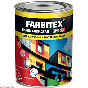Эмаль ПФ-115 Farbitex желтая 20кг