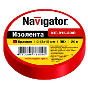 Изолента Navigator NIT-В15-20 ассорт.