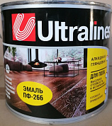 Эмаль ПФ-266 Ultra Lines красно-коричневая 5,5кг